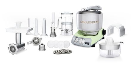 Тестомес комбайн Ankarsrum AKM6230PG+ Assistent зелёный (расширенный)