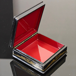 Шкатулка "Москва" (Ручная роспись Холуй)