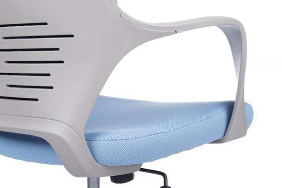 Кресло Ай Кью РВ RCH 8989 Серый Пластик/Синий