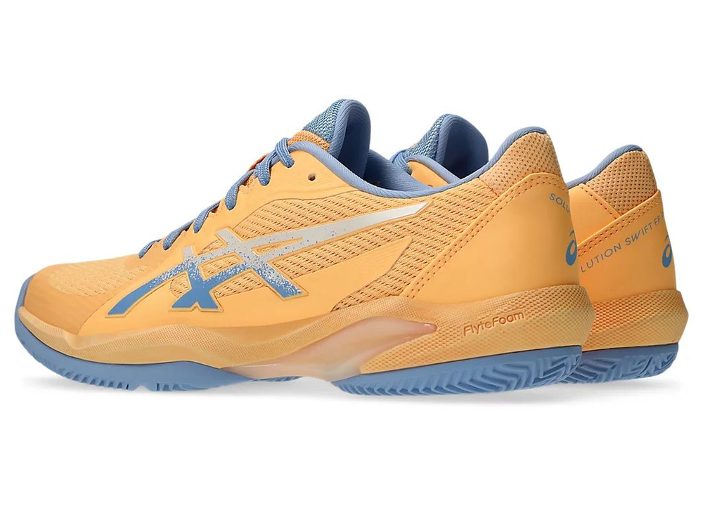 Женские кроссовки для Падел Asics Solution Swift FF 2 Padel - orange glow/cream