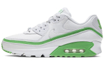 UNDEFEATED x Nike Air Max 90 non-slip lightweight low-top running shoes for men and women with the same white and green