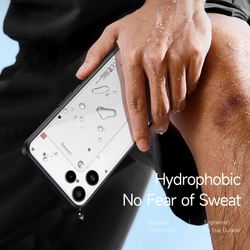 Чехол прозрачный противоударный для Nothing Phone 3(a) Lite, серия Aimo Series от Dux Ducis