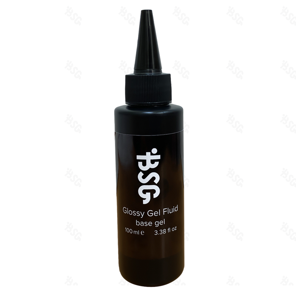 BSG Glossy gel Fluid - универсальный базовый гель, 100 мл