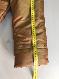 Куртка зимняя с подкладом, визуально на 10 лет, новая