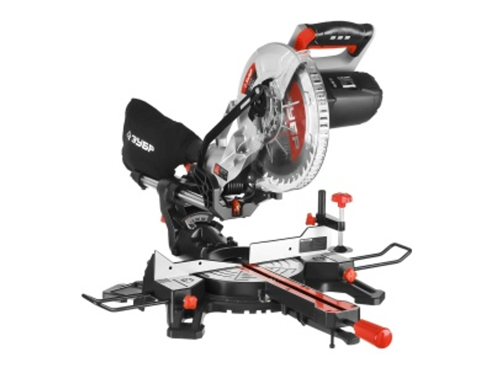 Пила торцовочная с протяжкой ЗУБР d255*30мм 1800ВТ