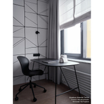 Стол письменный Bergenson Bjorn Ander, 142,5х74 см, черный