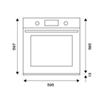 Духовой шкаф Bertazzoni F6011PROPTX/23