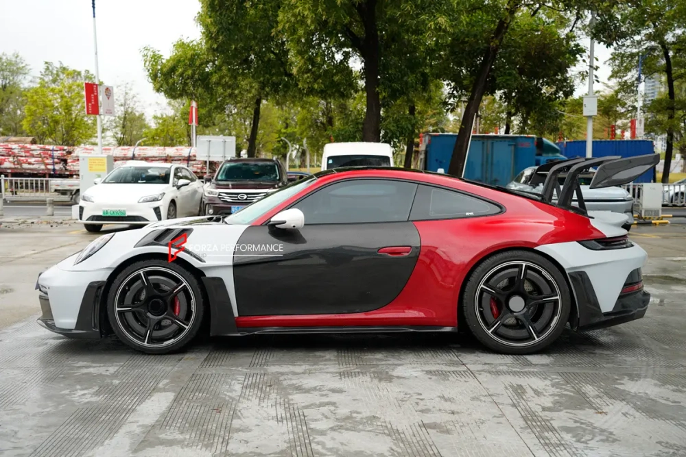 Обвес переделка в 911 992 GT3 RS для Porsche 911 992.1 Carrera/S 2019-2025+ Порше