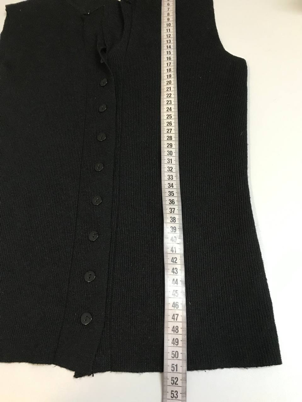 Джемпер без рукавов, визуально 42 размер