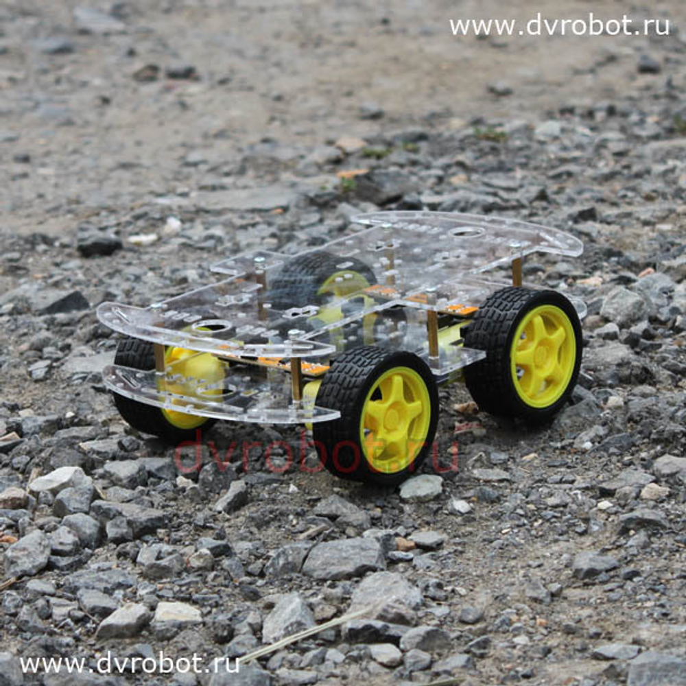 Платформа 4 WD + 2 датчика скорости