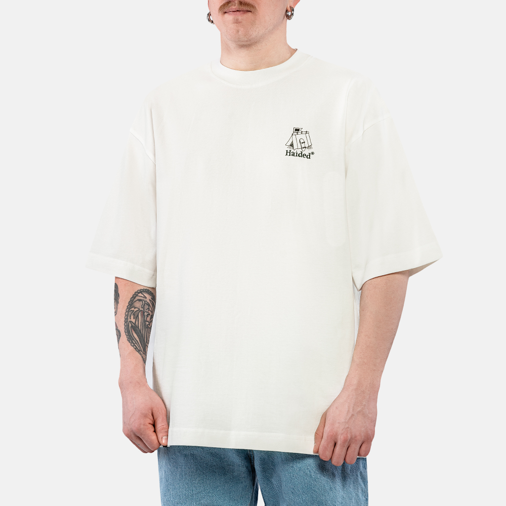 Футболка HAIDED BEST TRICK Ecru
