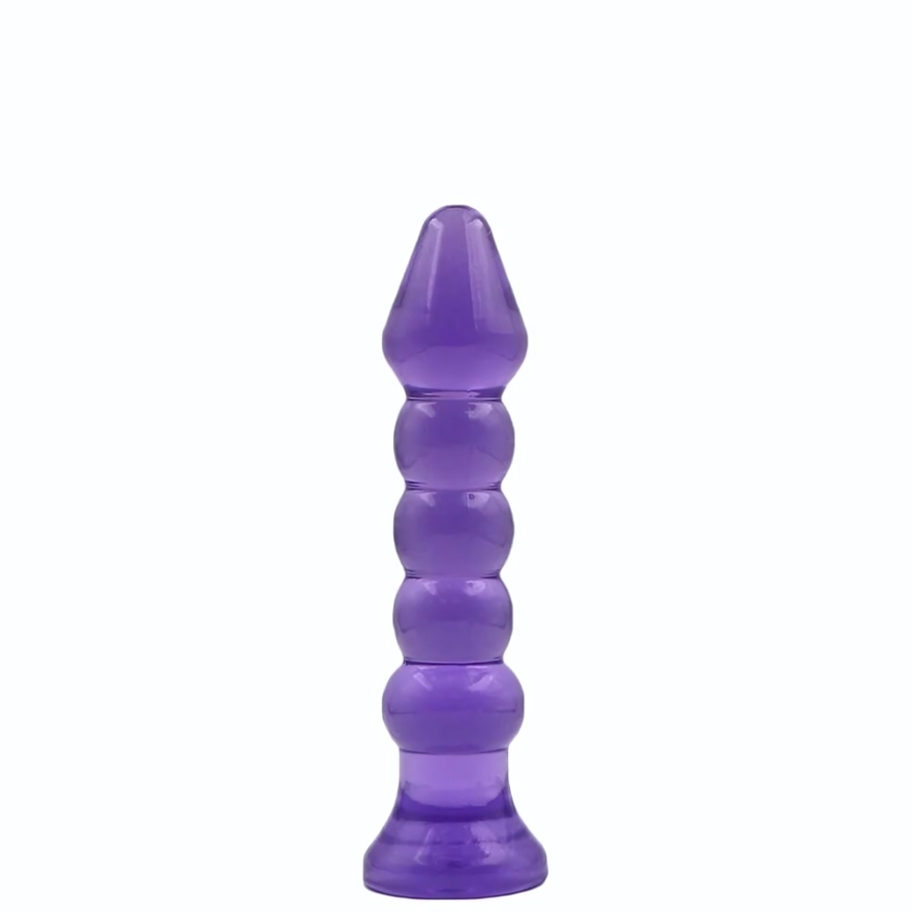 Фиолетовый анальный стимулятор «Провокатор» - 13,5 см. (Цвет: фиолетовый)