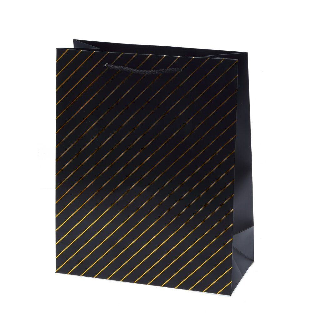 GAEM Пакет подарочный (бумага 210г/м2, блок 12шт), L26 W12 H32 см, 4в.