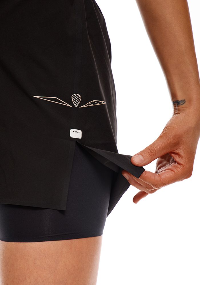 ШОРТЫ ЖЕНСКИЕ ELEVATE SHORT 5 | BLACK