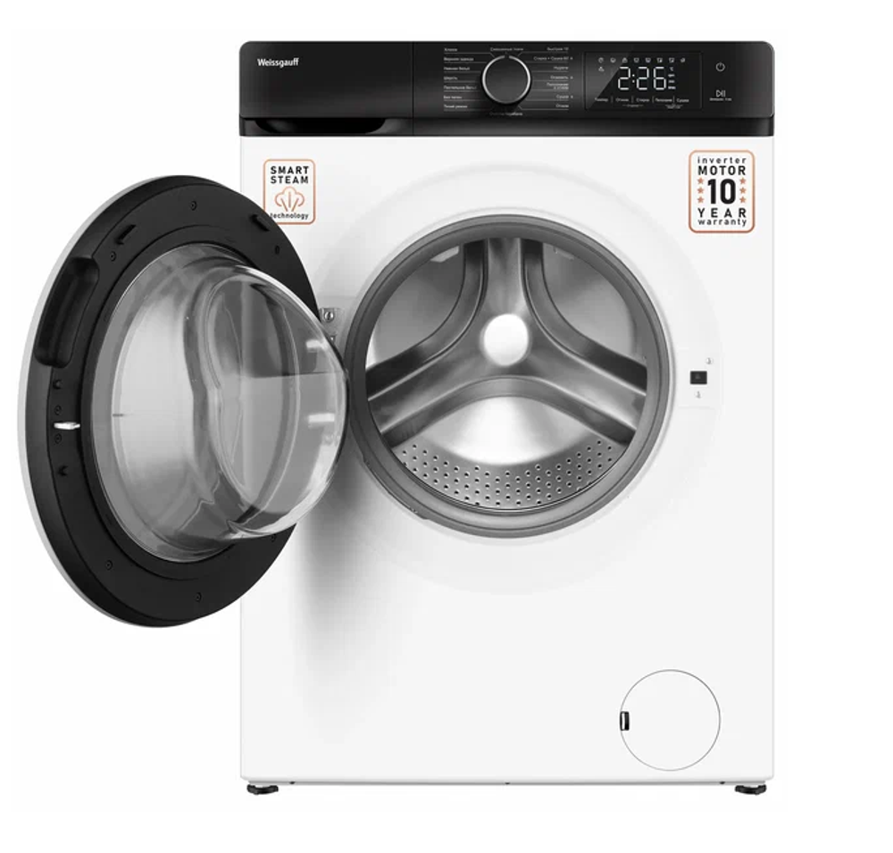 Стиральная машина Weissgauff WMD 61212 DC Inverter Steam (q)