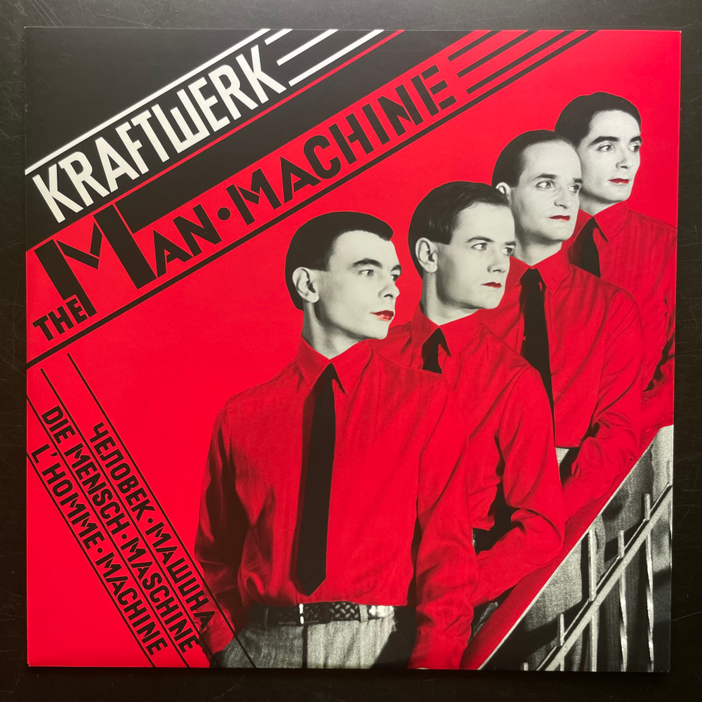 Kraftwerk ‎– The Man•Machine (Европа 2020г.) Red