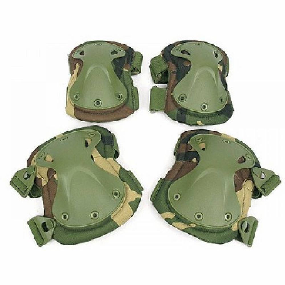 Наколенники и налокотник SWAT X Woodland