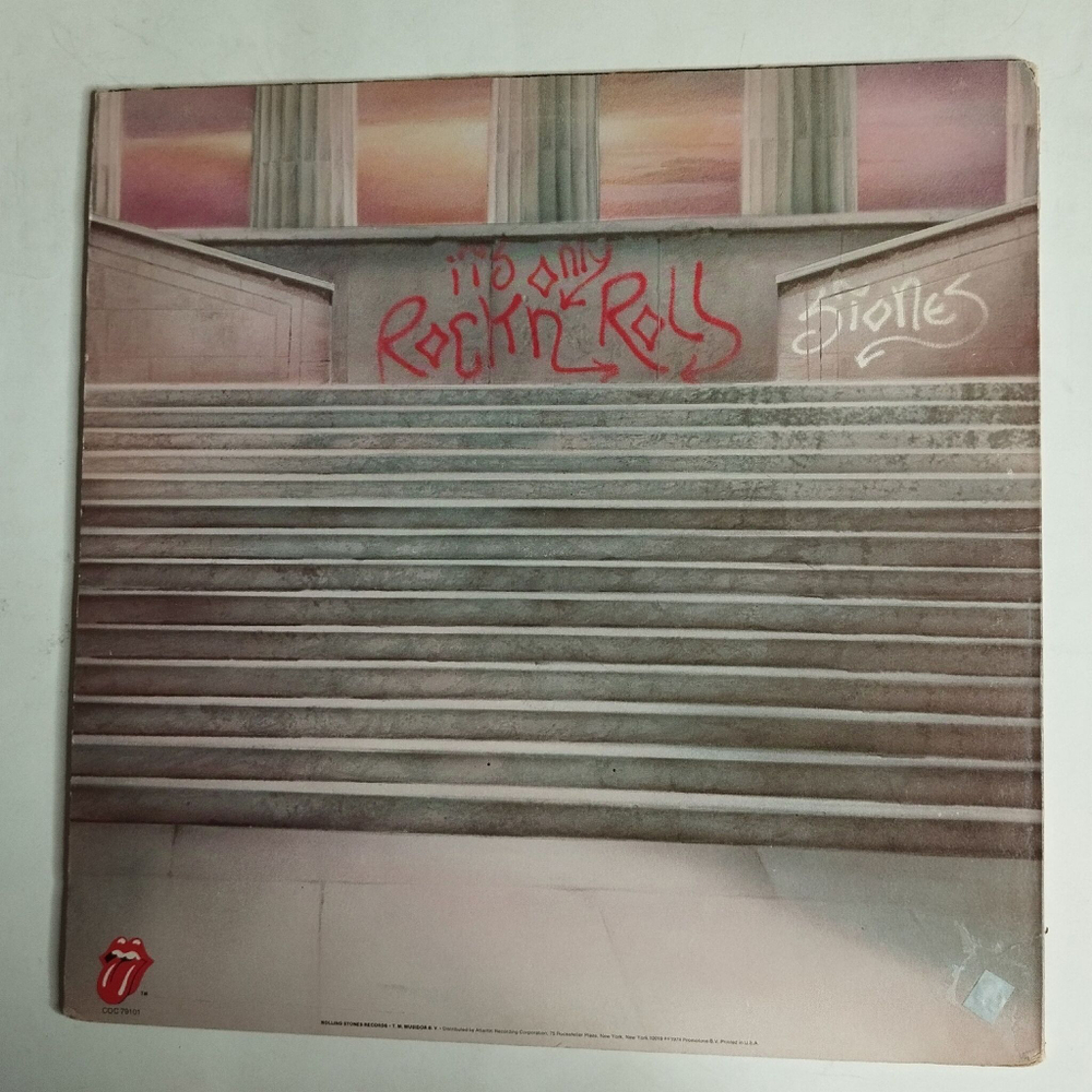 Винтажная виниловая пластинка LP The Rolling Stones Its Only Rock N Roll (USA 1974)