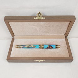 Ручка  с ручной росписью Палех "Подарок юристу"