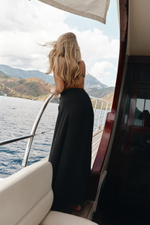 Юбка длинная на завязках