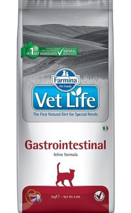 Сухой корм Farmina GASTROINTESTINAL для кошек при заболеваниях ЖКТ 5 кг
