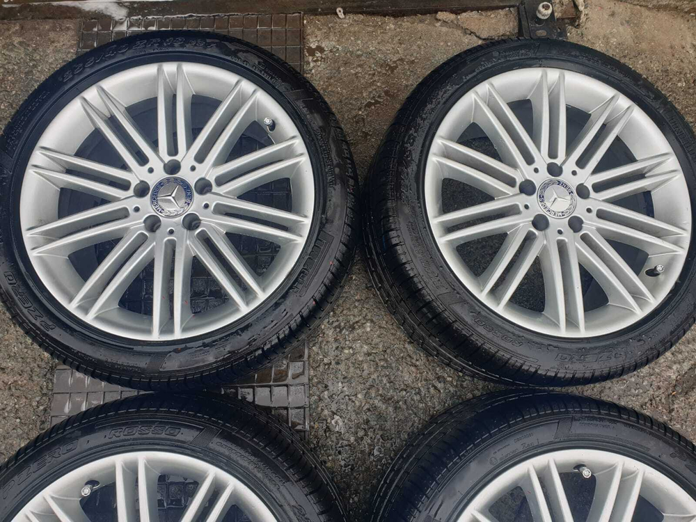 Шины летние Pirelli ZeroRosso 285/35 и 225/40 R18 4шт.