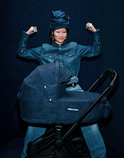 Cybex Priam 4 Rebellious Luxury Denim Blue 2в1