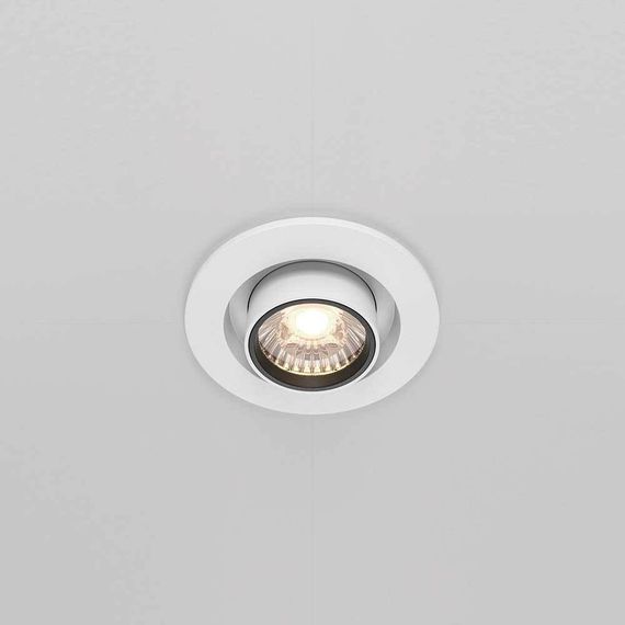 Встраиваемый светодиодный спот Maytoni Technical Hidden DL045-01-10W4K-W
