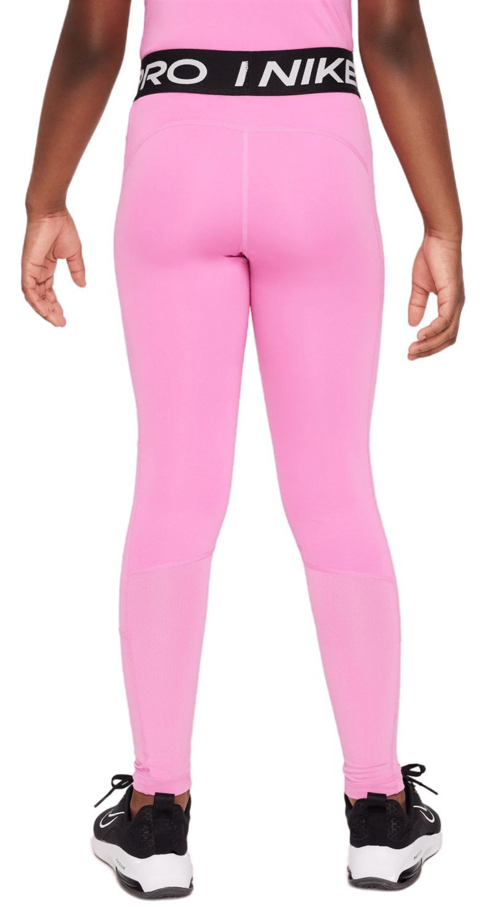 Штаны для девочки теннисные Nike Pro G Tight - playful pink/black/white