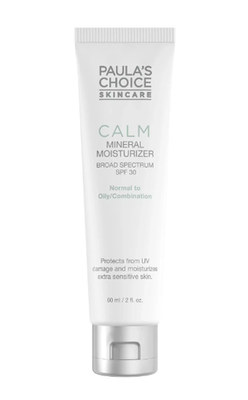 Крем солнцезащитный Paula's Choice Calm Mineral Moisturizer SPF30 для чувствительной кожи (нормальной, жирной, комбинированной) 60 мл
