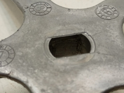 ARXL100 кт69 Шкив барабана для стиральной машины Hotpoint-Ariston 174002211 б/у