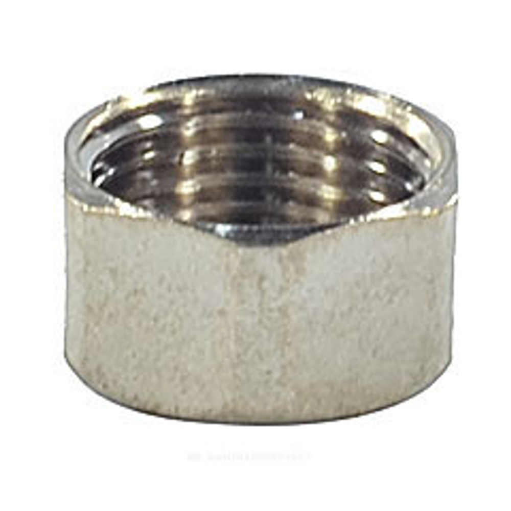 Заглушка латунь никель Ду 40 (1 1/2") ВР SantechSystems