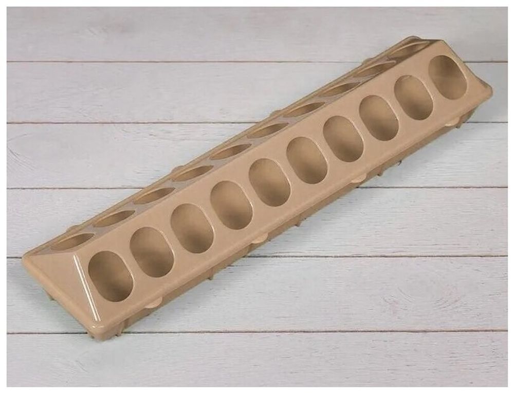 Кормушка лотковая д/ перепелов 20 яч