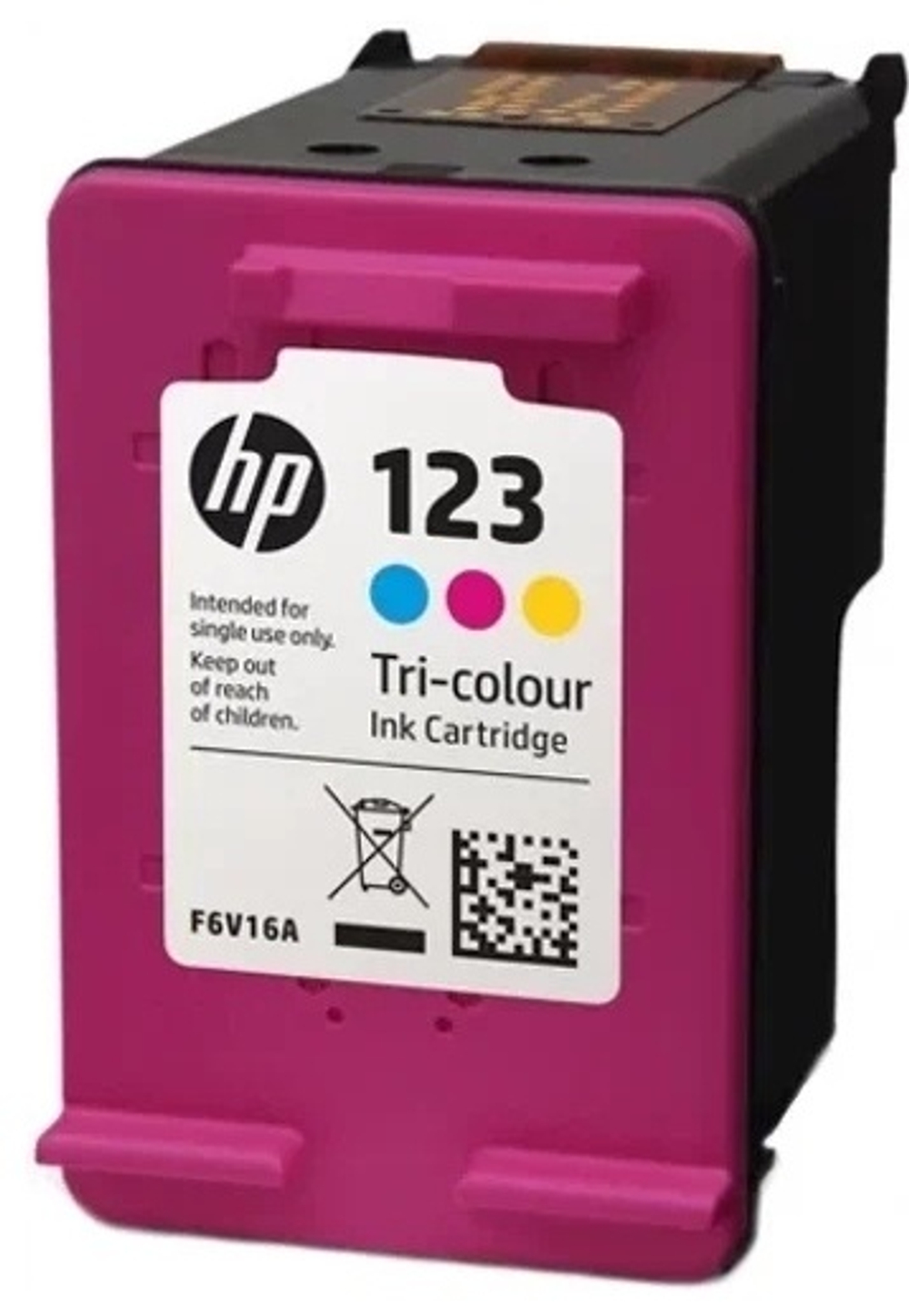 Картриджи HP F6V16AE 123 многоцветный