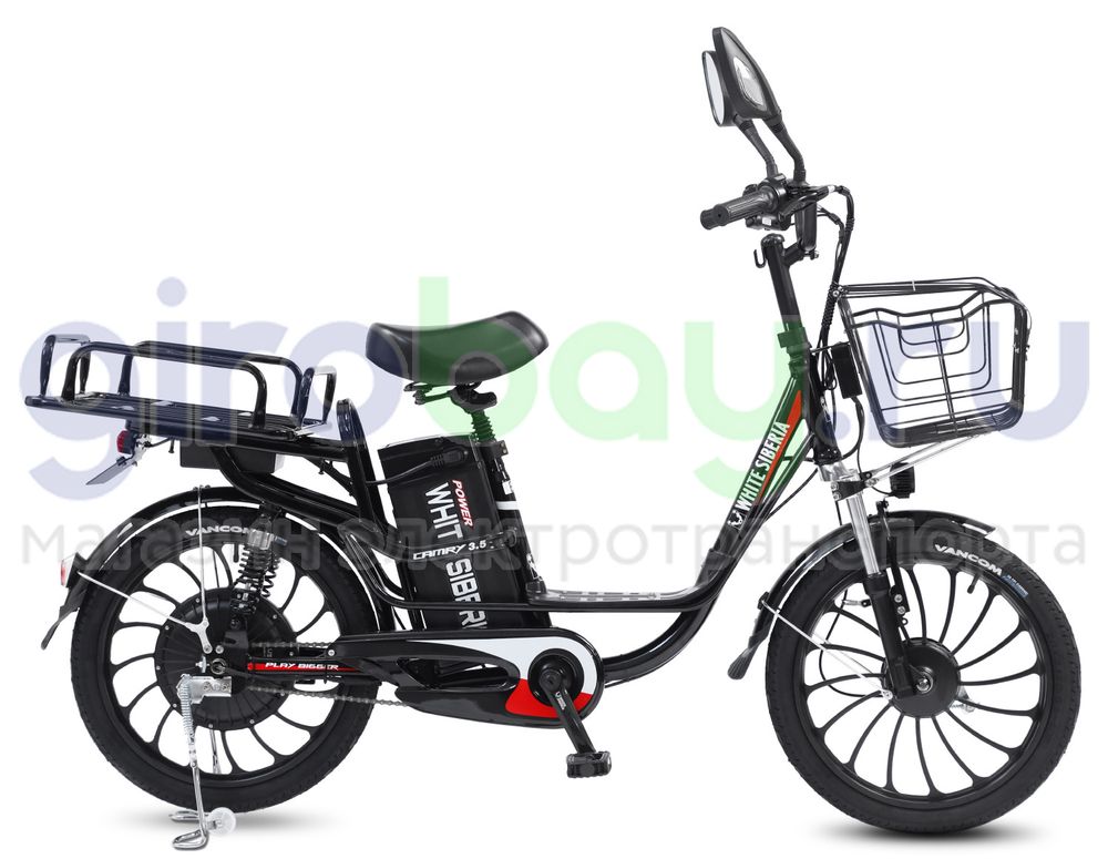 Электровелосипед WHITE SIBERIA CAMRY 3.5 1200W (60V / 16Ah) фото 8 фото №11