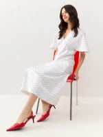 Платье комбинация шелковое с крылышками