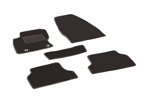 Ворсовые коврики LUX для Ford Focus II 2005-2011, Seintex.82266