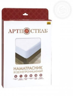 3475 Наматрасник непромокаемый АртПостель "Махра-Полиэстер" 140*200