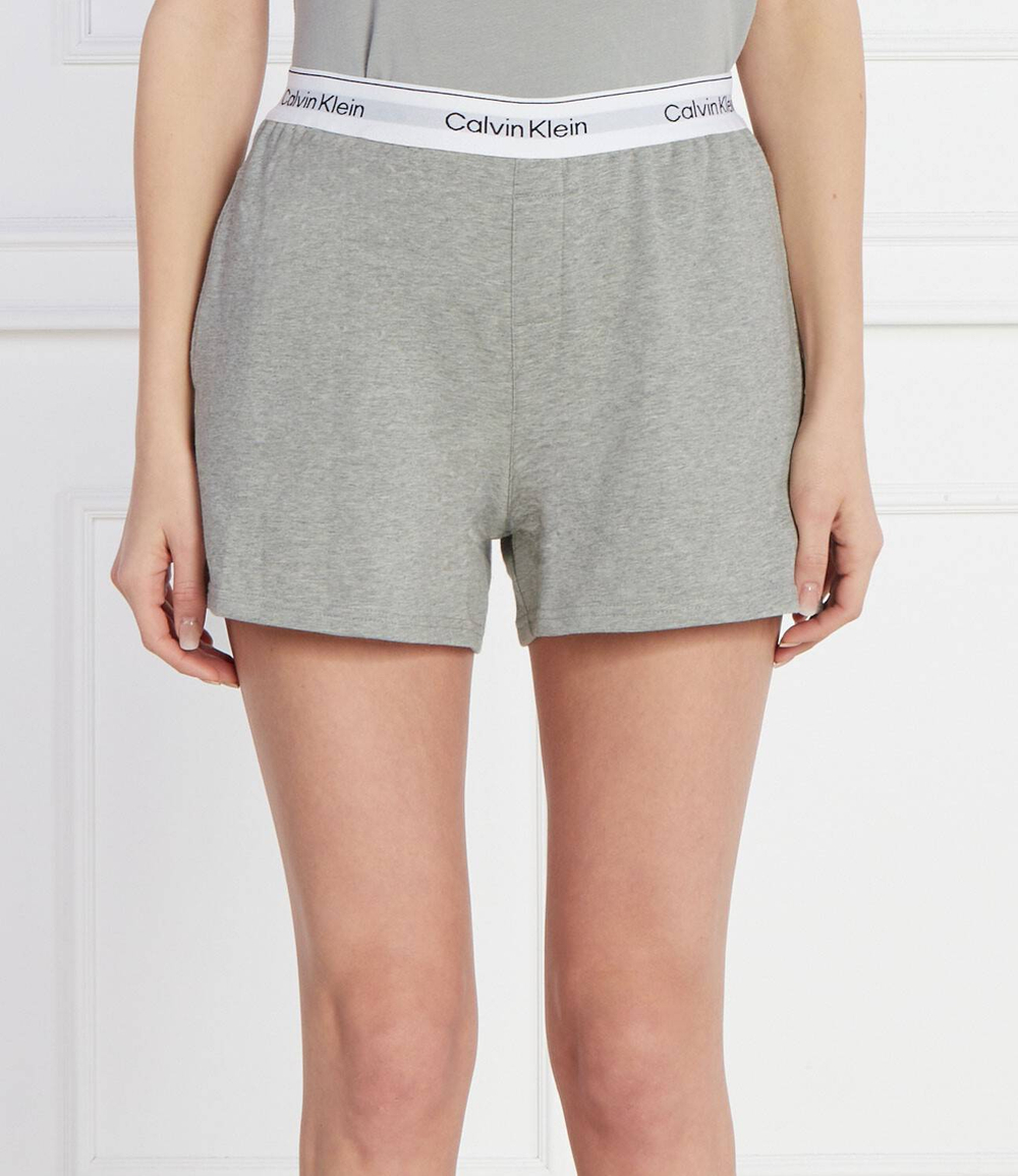 Пижамные шорты Calvin Klein Underwear - серый(000QS6871E)
