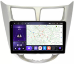 Магнитола для Hyundai Solaris 2010-2016 - Carmedia OL-9707 QLed+2K, Android 12, TS10, CarPlay, 4G SIM-слот