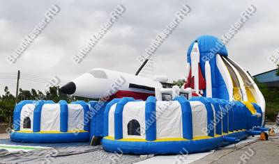 Надувной батут "Настоящий пилот"