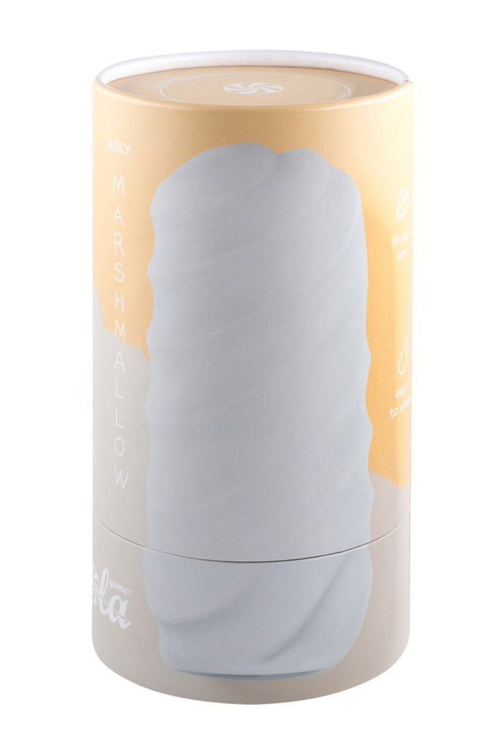 Белый мастурбатор Marshmallow Maxi Juicy