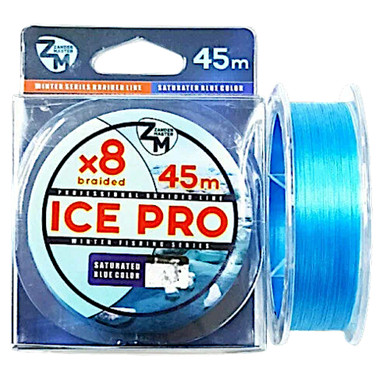 Шнур Zander Master Ice Pro 45м Тёмно-Голубой -
