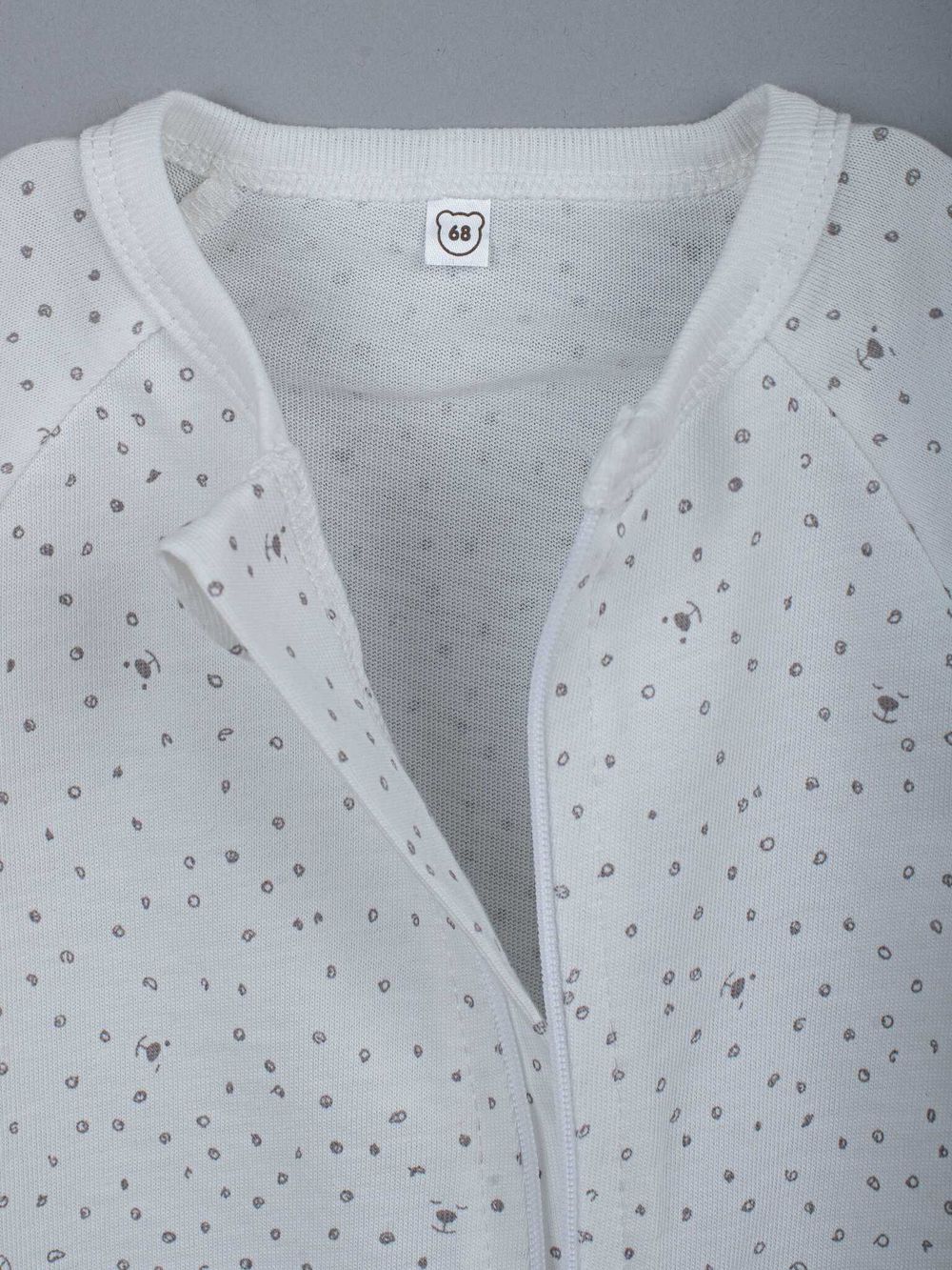 Слип на молнии "Мишутка" 0+