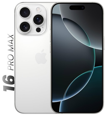 Смартфон Apple iPhone 16 Pro Max 512 ГБ («Белый титан» | White Titanium)