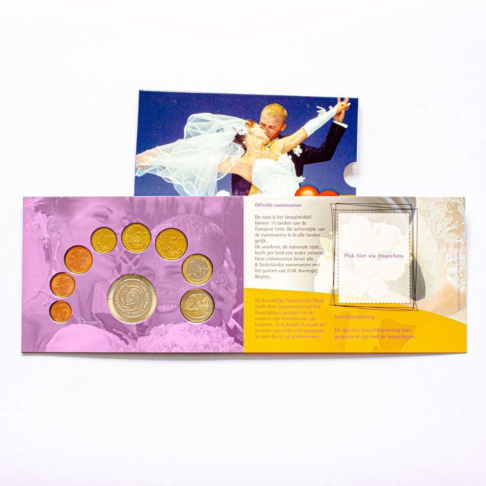 Netherlands 2008 Wedding Coin Set