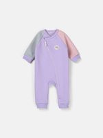 Комбинезон-косуха Колор блок "Лаванда" утепленный 0+