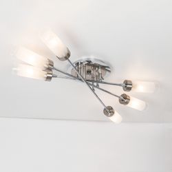 Citilux Хеликс CL109161 Люстра потолочная Матовый Хром