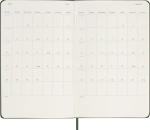 Еженедельник на 2025 год Moleskine Classic (DHK1512WN3) 13х21см твердая обложка зеленый