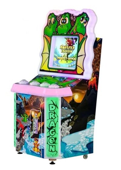 Детский игровой автомат с видеоигрой «Горыныч»